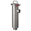 Hygienic single filter Type: 1679 Stainless steel SS316/Stainless steel 250 µm Angle Pattern PN10 Tri-clamp 1.1/2" (40)